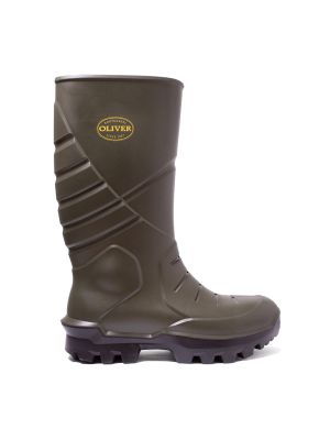 Green Safety PU Gumboots