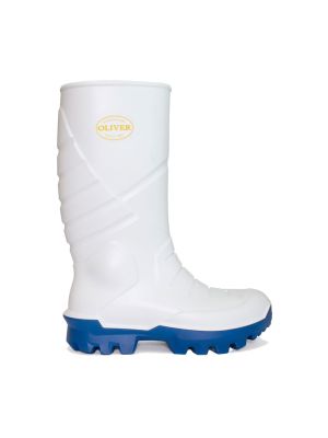 White Safety PU Gumboots