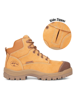 130mm Wheat Zip Sided Boot 