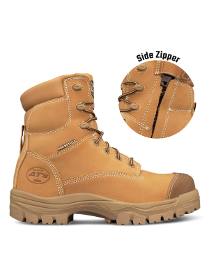 150mm Wheat Zip Sided Boot 