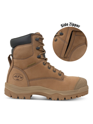 150mm Stone Zip Sided Boot 