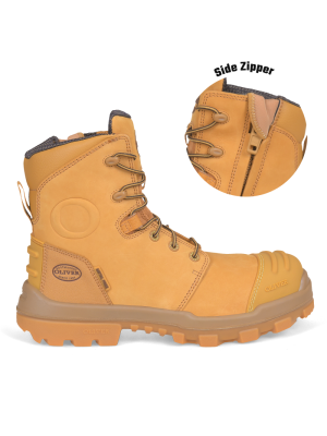 150mm Wheat Zip Sided Boot 