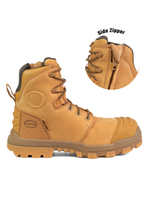 150mm Wheat Zip Sided Boot 