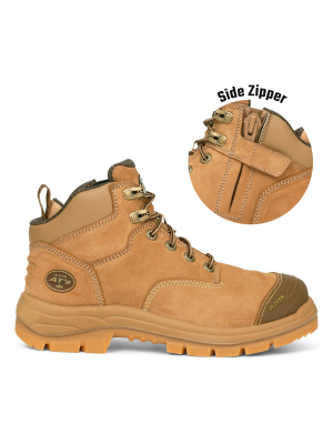 130mm Stone Zip Sided Boot