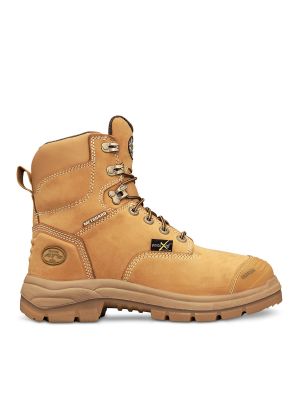 150mm Wheat Lace Up Met Boot