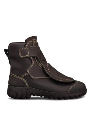 Black Smelter Boot With External Rigid METguard for Added Protection