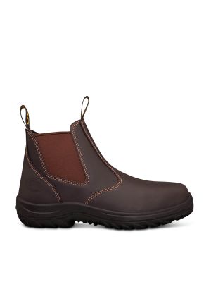 Claret Elastic Sided Boot