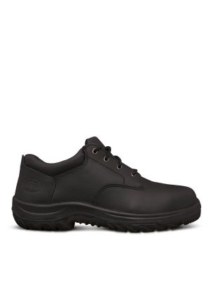 Black Lace Up Derby Shoe 