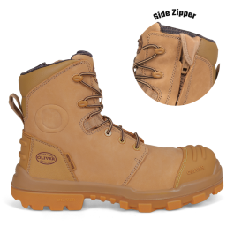 AT 54-552Z Stone Zip Sided Boot